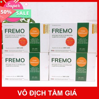 FREMO – Hỗ trợ hạ mỡ máu, gan nhiễm mỡ, giảm cholesterol (20 viên)