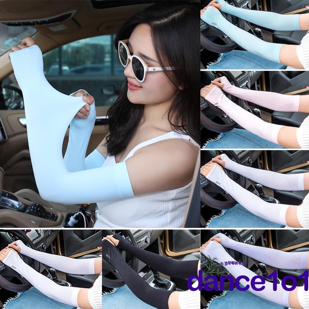 1 Đôi Găng Tay Dài Chống Nắng Tiện Dụng Cho Nam Và Nữ