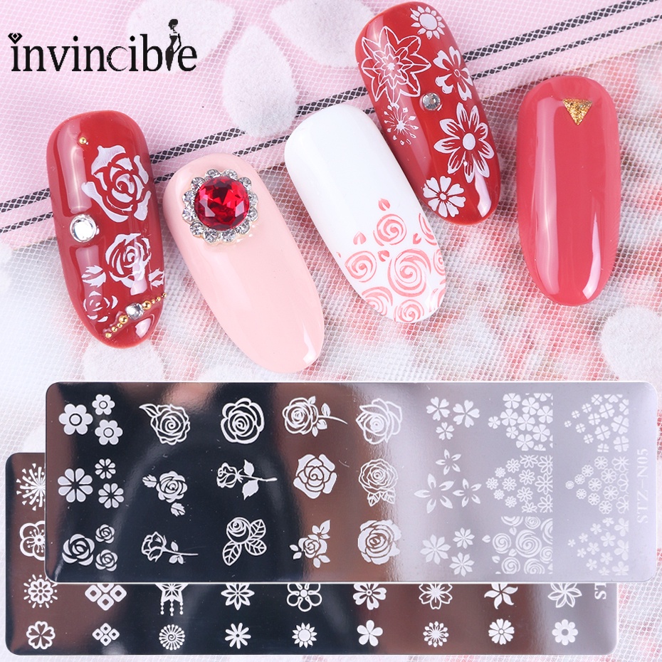 Flower Animal Pattern Nail Art Stamping Plates/ DIY Image Plate Stencil Nails Manicure Tool