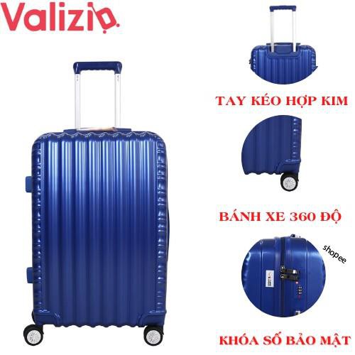 Vali kéo du lịch Valizio 840 nhựa dẻo PC khóa số bảo mật an toàn - VALIZIO