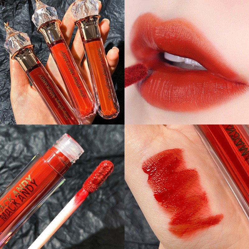 (Hàng Mới Về) Son Môi Hiệu Ứng Lì Nhiều Màu Sắc Tùy Chọn