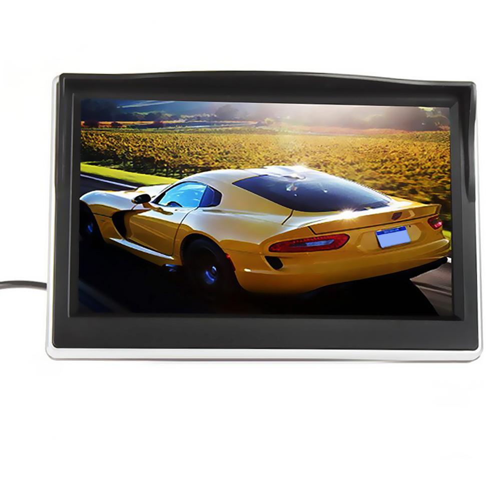 Màn hình HD 5 inch TFT LCD HD cho ô tô Camera lùi dự phòng 800 * 480