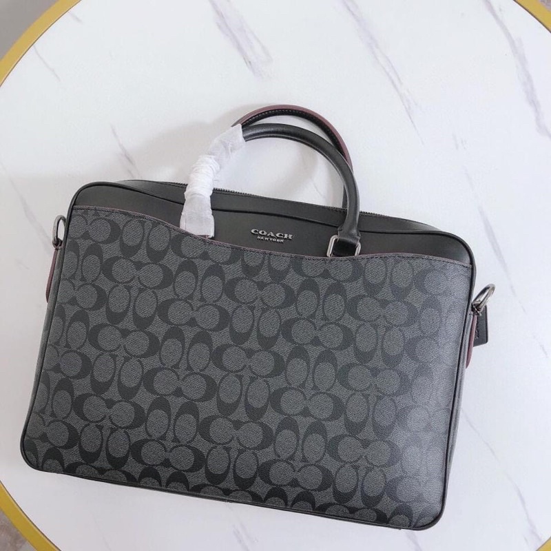 TINUONGSHOP - Túi công sở C@achi Men's Beckett Compact Leather Briefcase Handbag | BigBuy360 - bigbuy360.vn