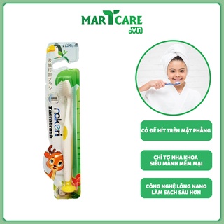 ☘️FREESHIP☘️ Bàn chải đánh răng Nakori cho bé (lông mềm mại) - vỉ 1 cây