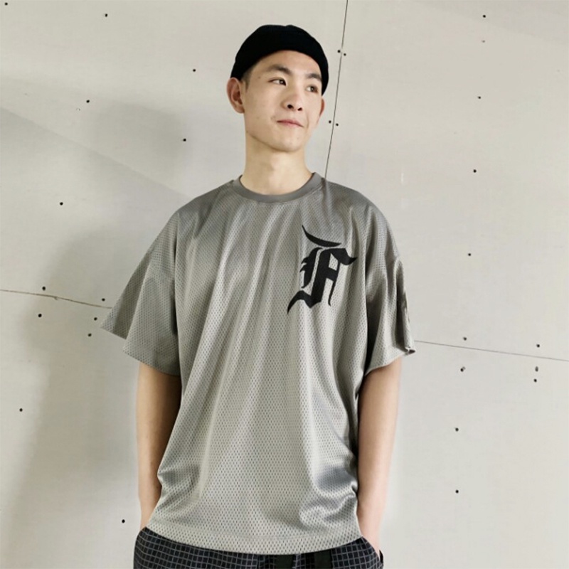 FEAR OF GOD FOG Season 5 Mainline Mesh Short Sleeve Sleeves Loose Couples Bieber Same High Street T-Shirt