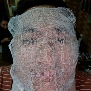 Gạc đắp mặt nạ dùng trong spa( 10 miếng)