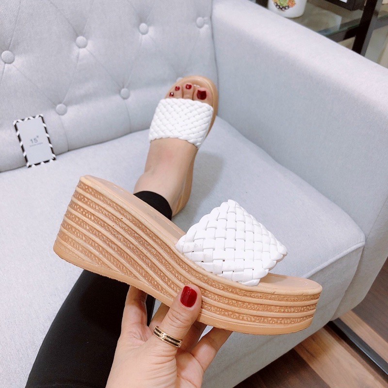 DÉP QUAI DA XUỒNG GỖ 7 PHÂN NHẸ TÊNH
