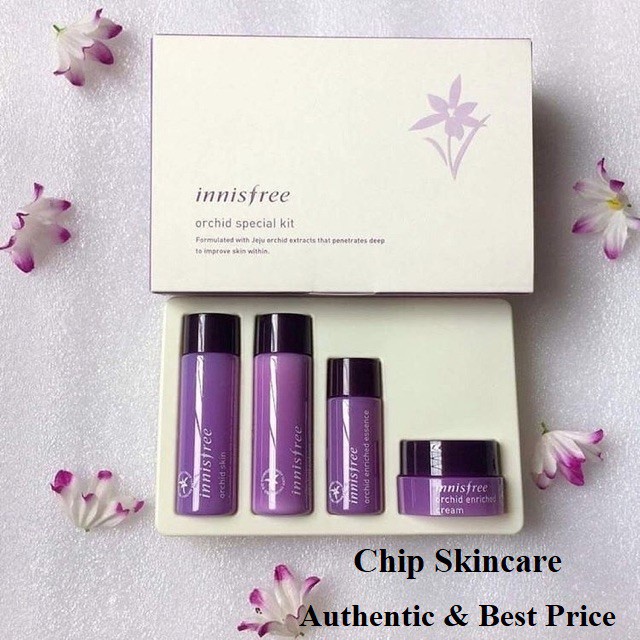 [Mẫu Mới] Bộ Kit Dưỡng Da Innisfree Jeju Orchid Special Kit