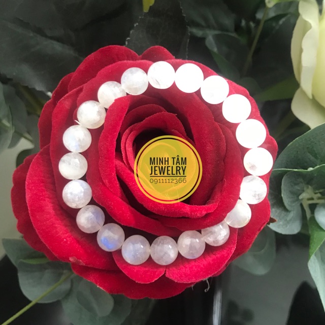 Vòng phong thuỷ đá mặt trăng 9 ly