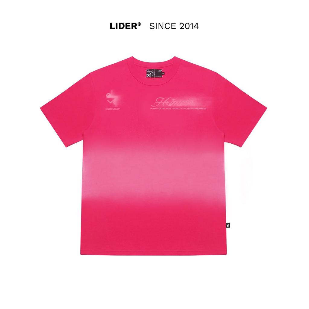 ÁO THUN UNISEX LIDER HOT MEOW TEE - Hồng