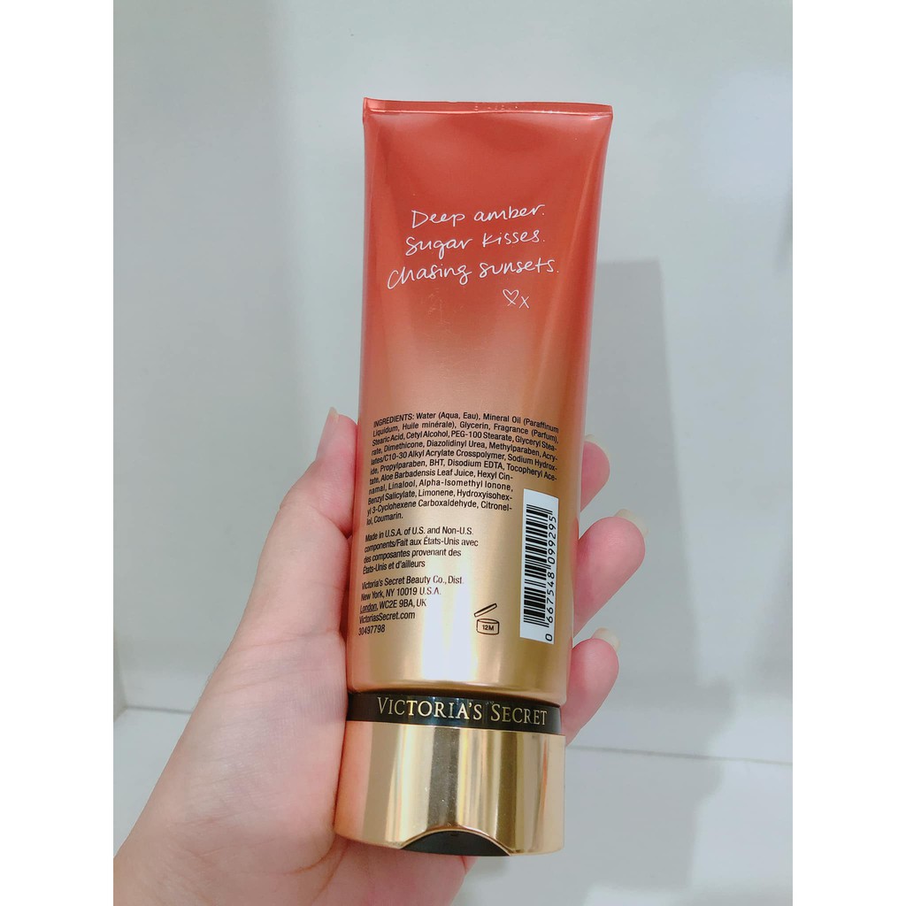 [Chuẩn Mỹ] Dưỡng Thể Victoria Secret Amber Romance 236ml