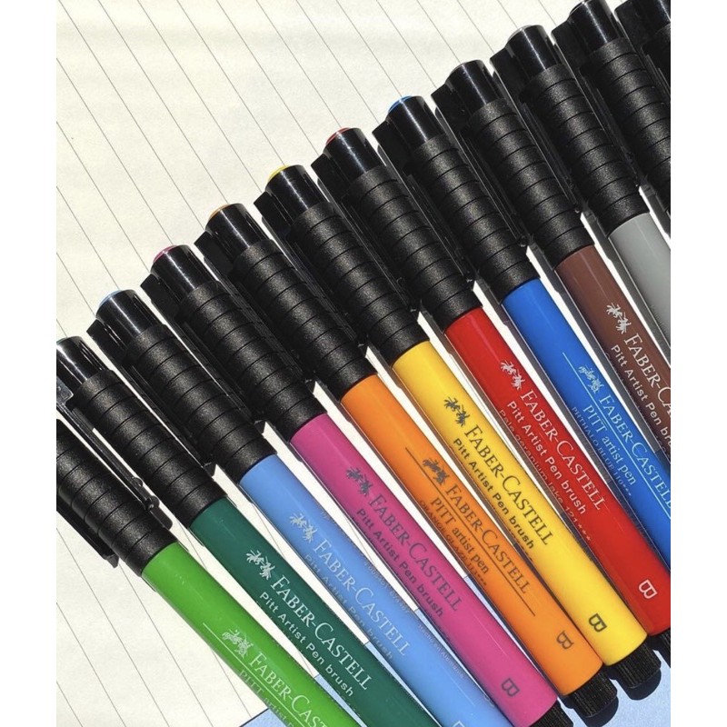 Bút Cọ Hạng Họa Sĩ India Ink Pitt Artist Brush Faber-Castell