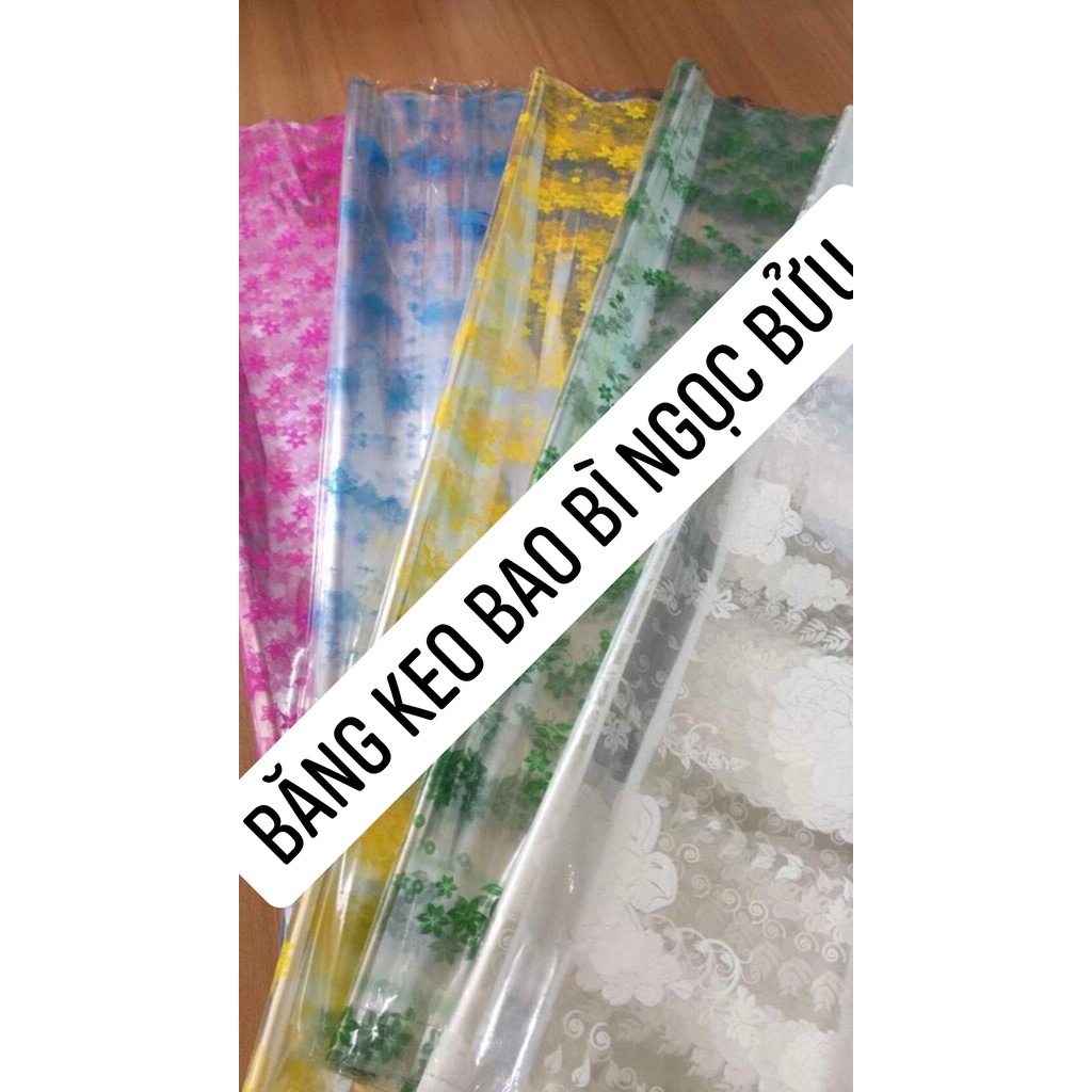 TÚI KIẾNG GÓI QUÀ, IN HOA VĂN,TRONG SUỐT, ĐỦ MÀU.