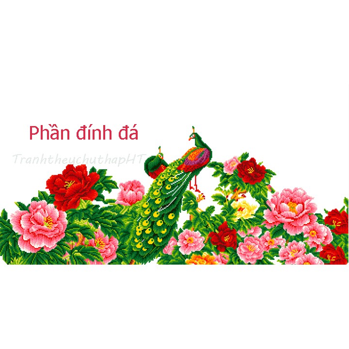Tranh đính đá hạnh phúc vạn niên trường VS233 - tự đính