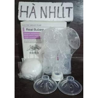 (Hàng xuất có BH) MÁY HÚT SỮA ĐIỆN ĐÔI REAL BUBEE (có video hình tiếp)