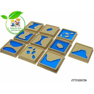 Khay tạo hình đất và nước - Land and Water Form Trays