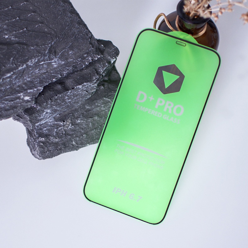 Kính Cường Lực, Miếng Dán Màn Hình Iphone Lito Fullbox Chất Lượng Tốt - Có Lưới Loa Bảo vệ toàn diện, Chống Nhìn Trộm