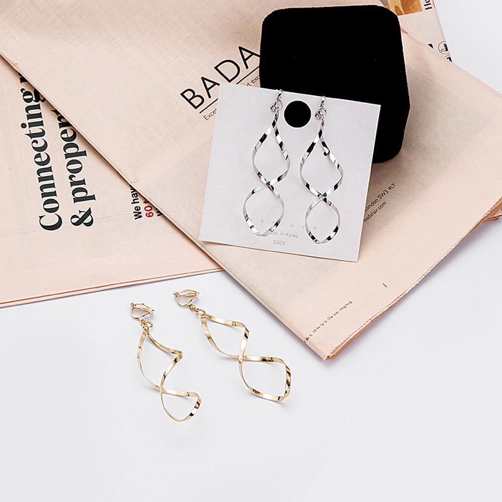 Bông tai dáng dài thiết kế độc đáo thời trang cho nữ