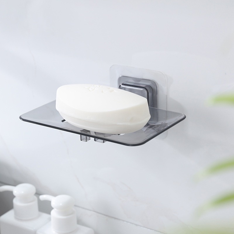 Khay Đựng Xà Phòng Dán Tường Cho Phòng Tắm Nhà Bếp Giá Đỡ