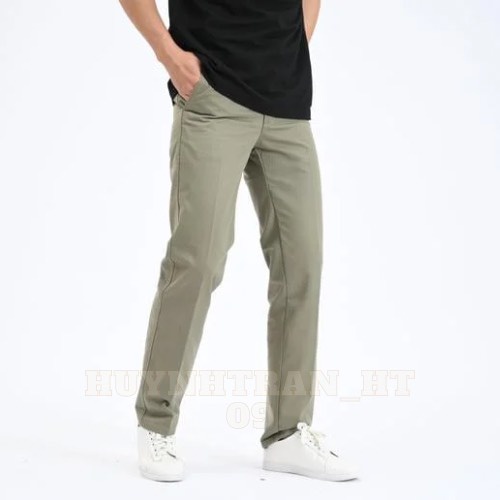 Quần kaki nam trung niên ống đứng vải dày cao cấp , quần kaki nam lịch lãm thoáng mát _ATH