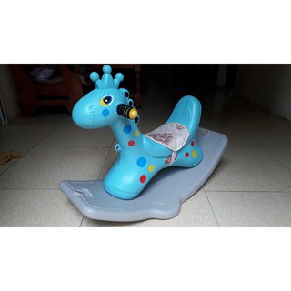 NGỰA BẬP BÊNH POLY CHO BÉ – CÓ ĐÈN , NHẠC