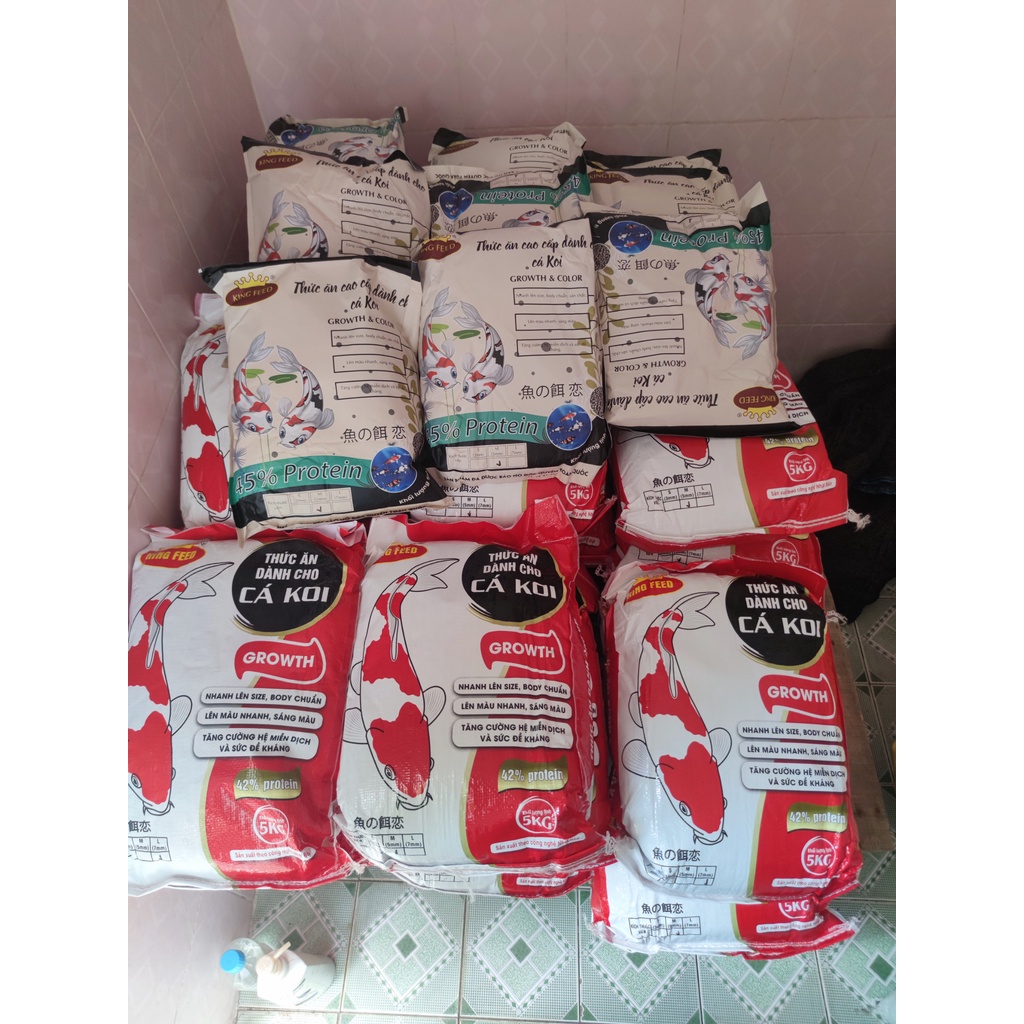 Cám Cá Koi King Feed Hàng Chất Lượng Cao