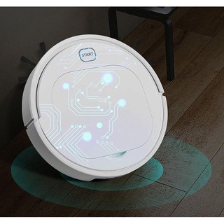 Robot hút bụi, lau nhà thông minh, cảm biến di chuyển tự động - quét, hút, lau nhà sạch sẽ, không gây tiếng ồn