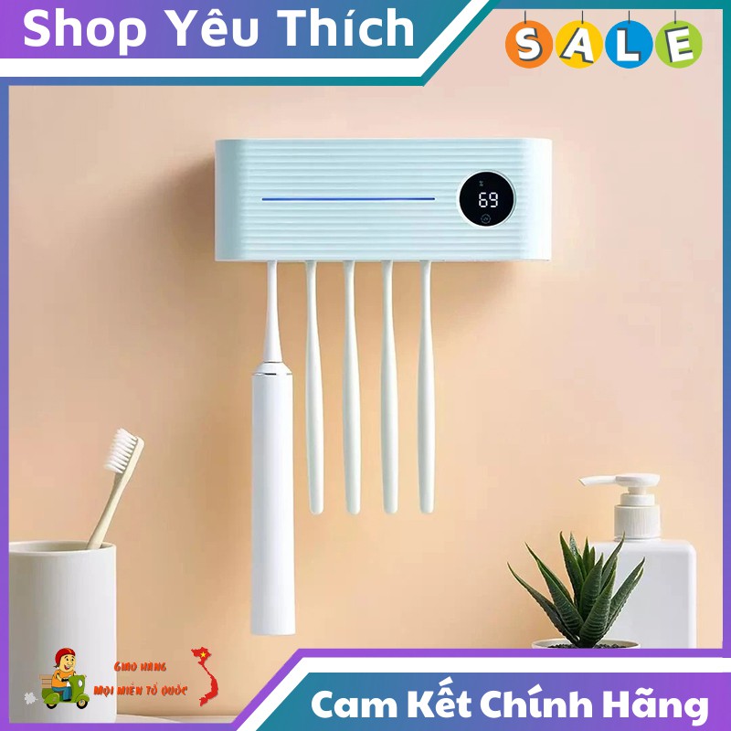 Mây Khử Khuẩn Tiệt Trùng Vi Khuẩn Bàn Chải Đánh Răng Xiaomi Bằng Tia Cực Tím Thiết Kế Hiện Đại