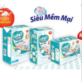 Bỉm Bino quần đủ size M60, L54, XL48, XXL44
