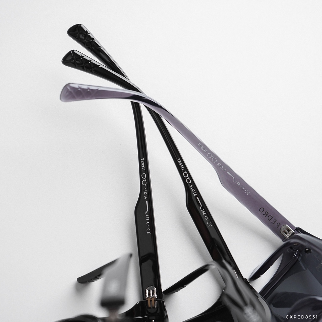 [FULL BOX] Kính mát thời trang style Hàn Quốc sang chảnh, Gọng nhựa, tròng kính chống tia  TR8931