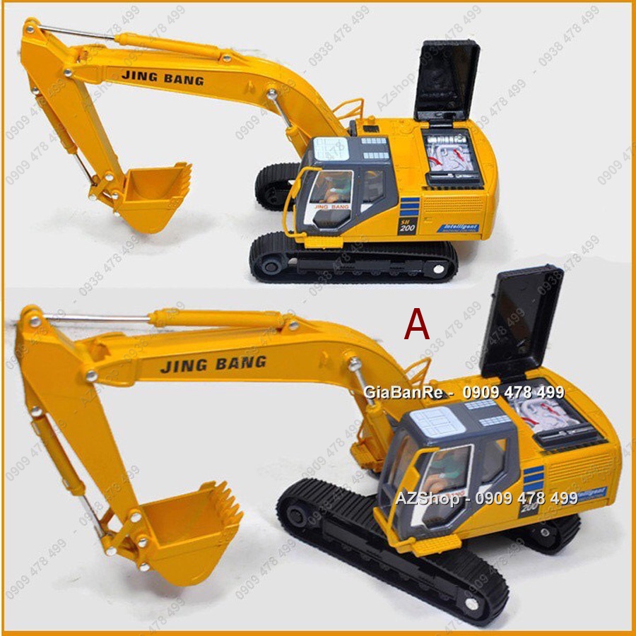 Mô Hình Xe Múc Đào Bánh Xích Tỉ Lệ 1:50 - 9969