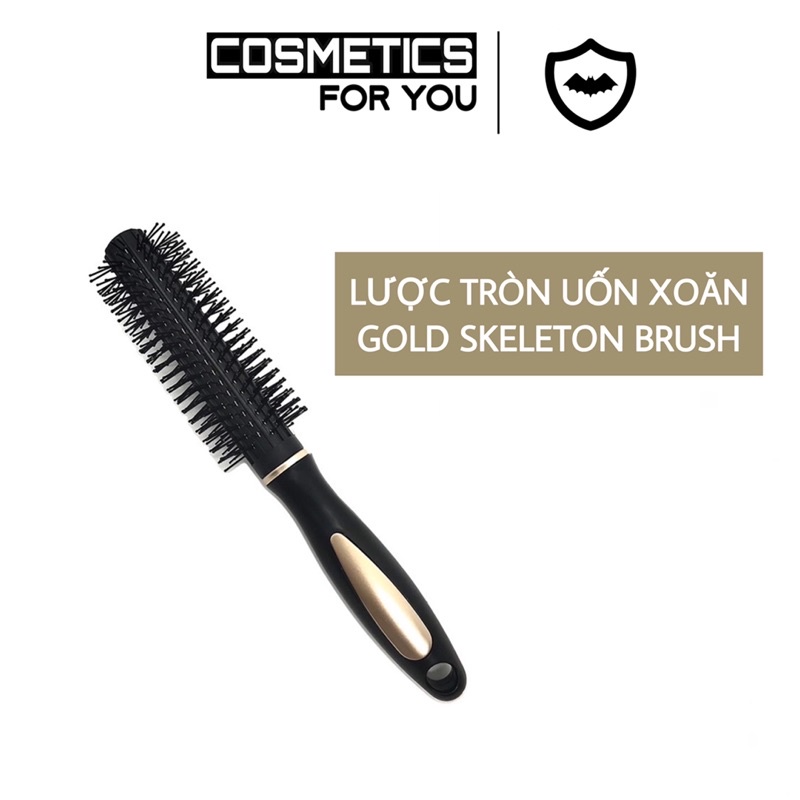 LƯỢC TRÒN GOLD SKELETON BRUSH UỐN XOĂN - TẠO PHỒNG