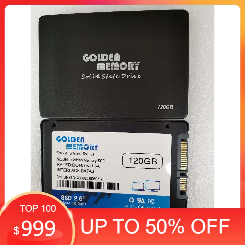 Ổ cứng SSD Golden Memory 120G/240G/480G - full vat - Hàng chính hãng - Bảo hành 36 tháng