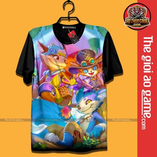 Áo Liên Quân , Áo Thun Liên Quân Mobile FENNIK Unisex Nam Nữ Cổ Tròn Basic Tay Ngắn Form Rộng / Thegioiaogame.com