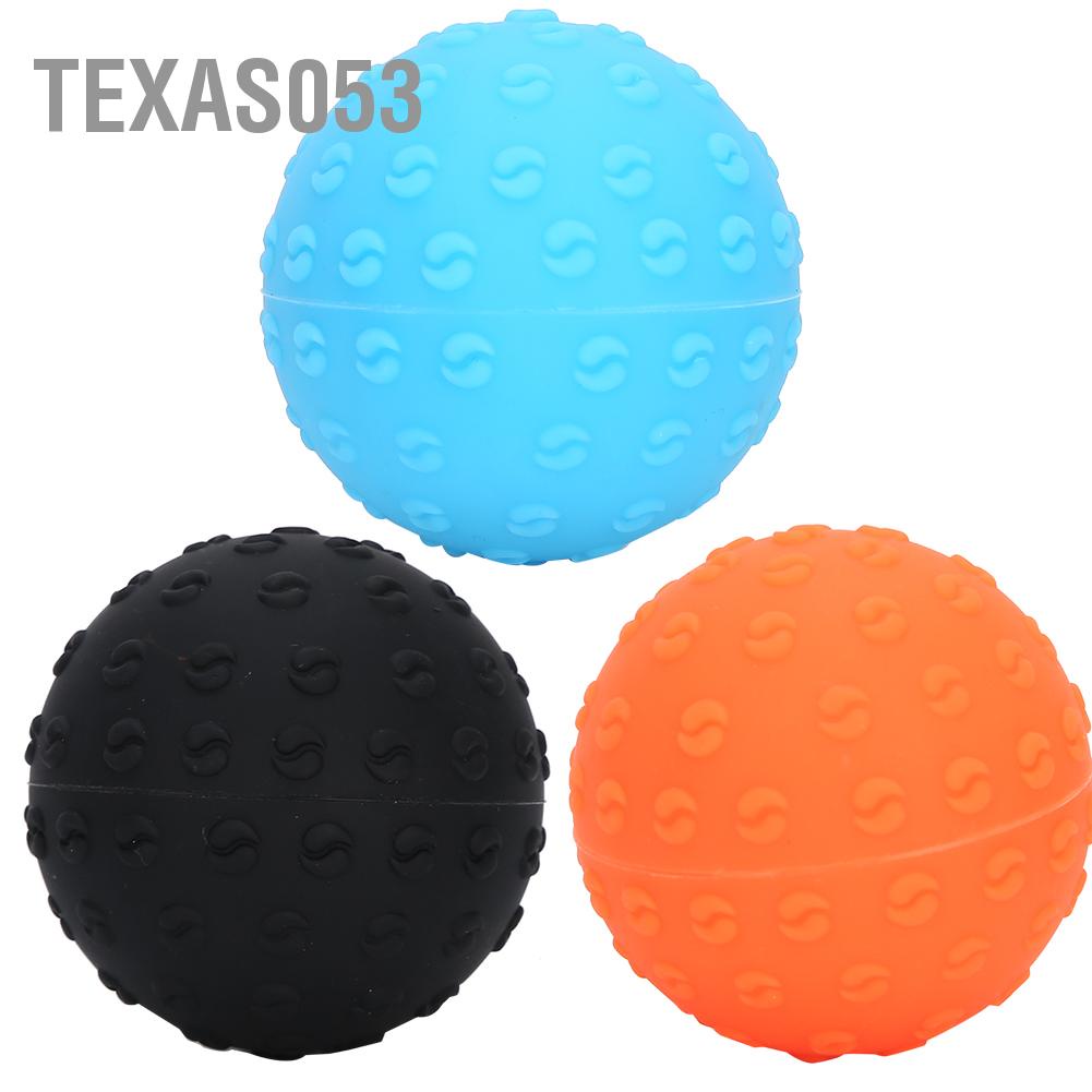 [Hàng mới về] Bóng mát xa giãn cơ tay/cơ thể dùng tập thể thao/yoga bằng cao su silicone