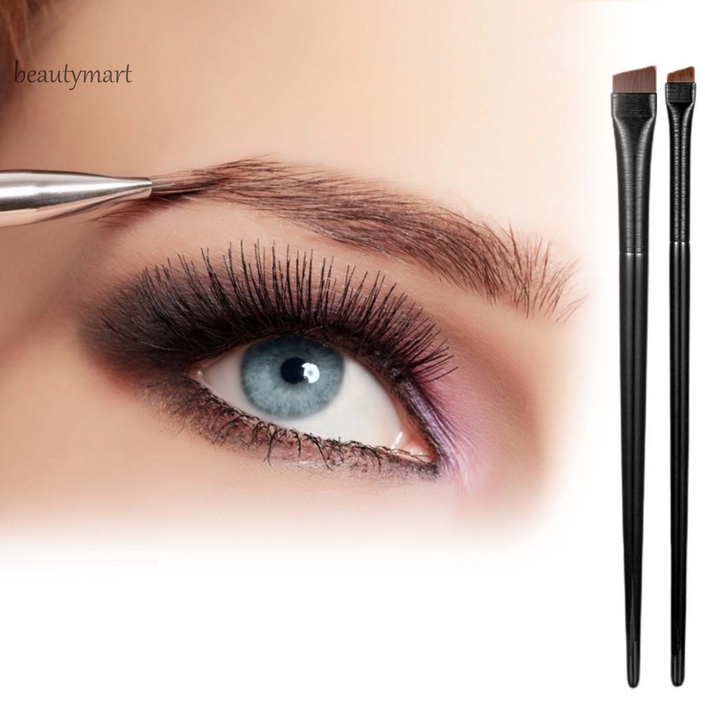 [Hàng mới về] Cọ trang điểm mày/Cọ trang điểm kẻ mắt tiện dụng mềm mại không biến dạng bền bỉ