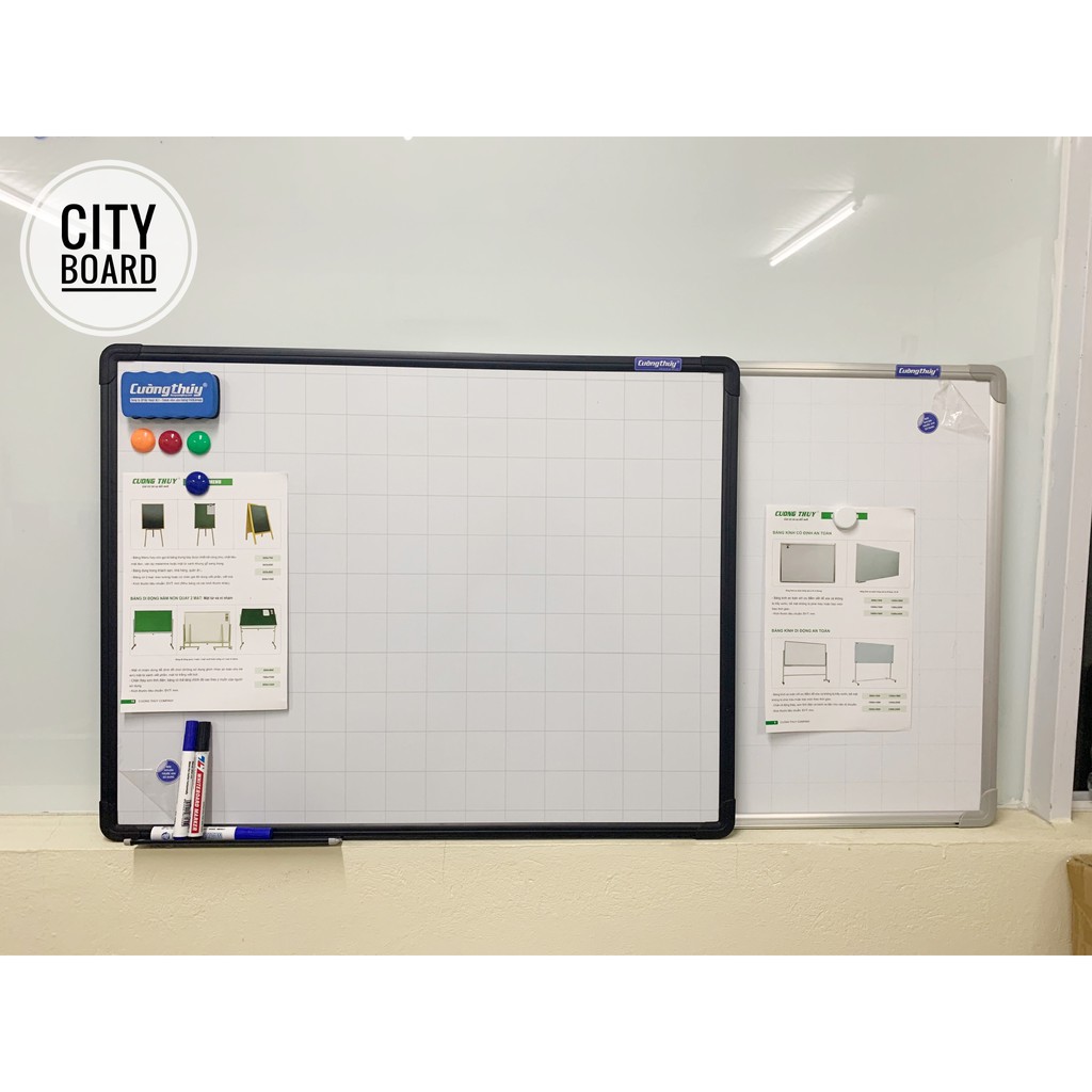 Bảng từ trắng khung đen dòng Special - Bảng Cường Thúy