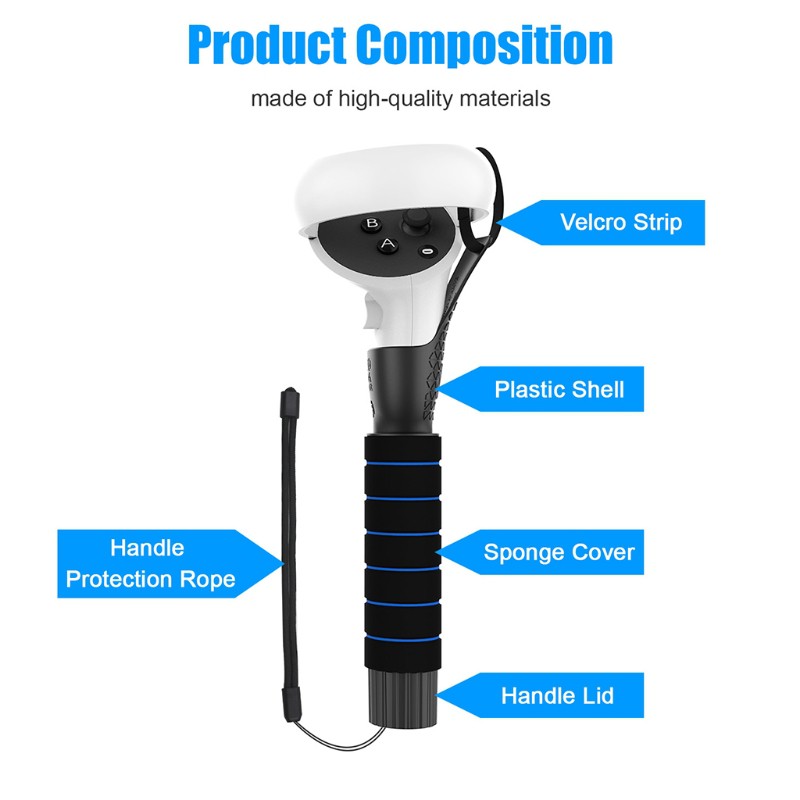 Tay Cầm Mở Rộng Cho Bộ Điều Khiển Chơi Game 2 / Quest1 / Rift S