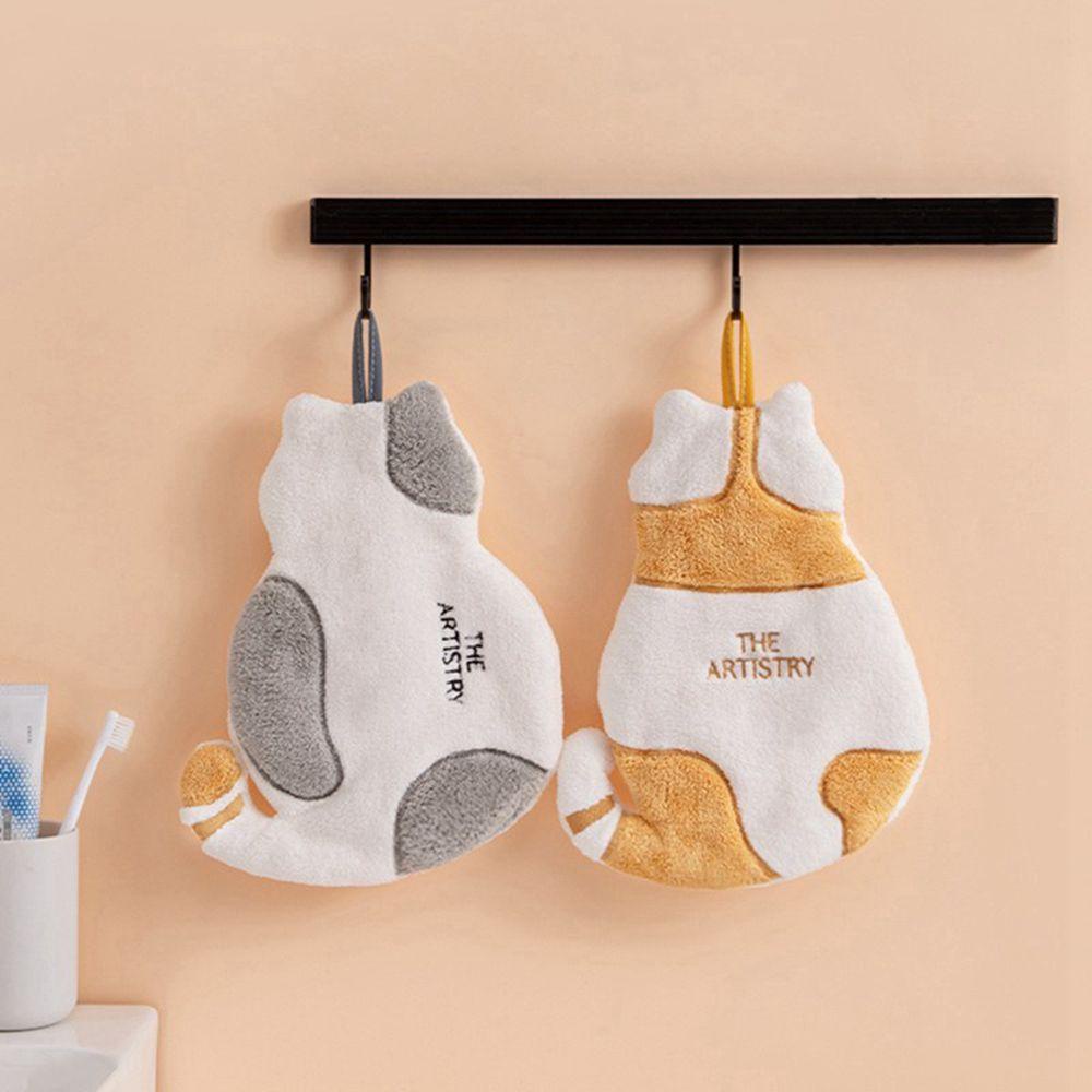 Khăn Lau Tay Bằng Sợi Microfiber Thấm Hút Tốt Tiện Dụng Cho Nhà Bếp