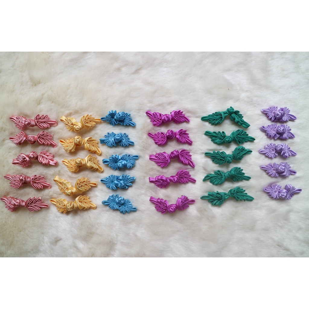 5 NÚT TÀU HÌNH HOA SIZE 5cm