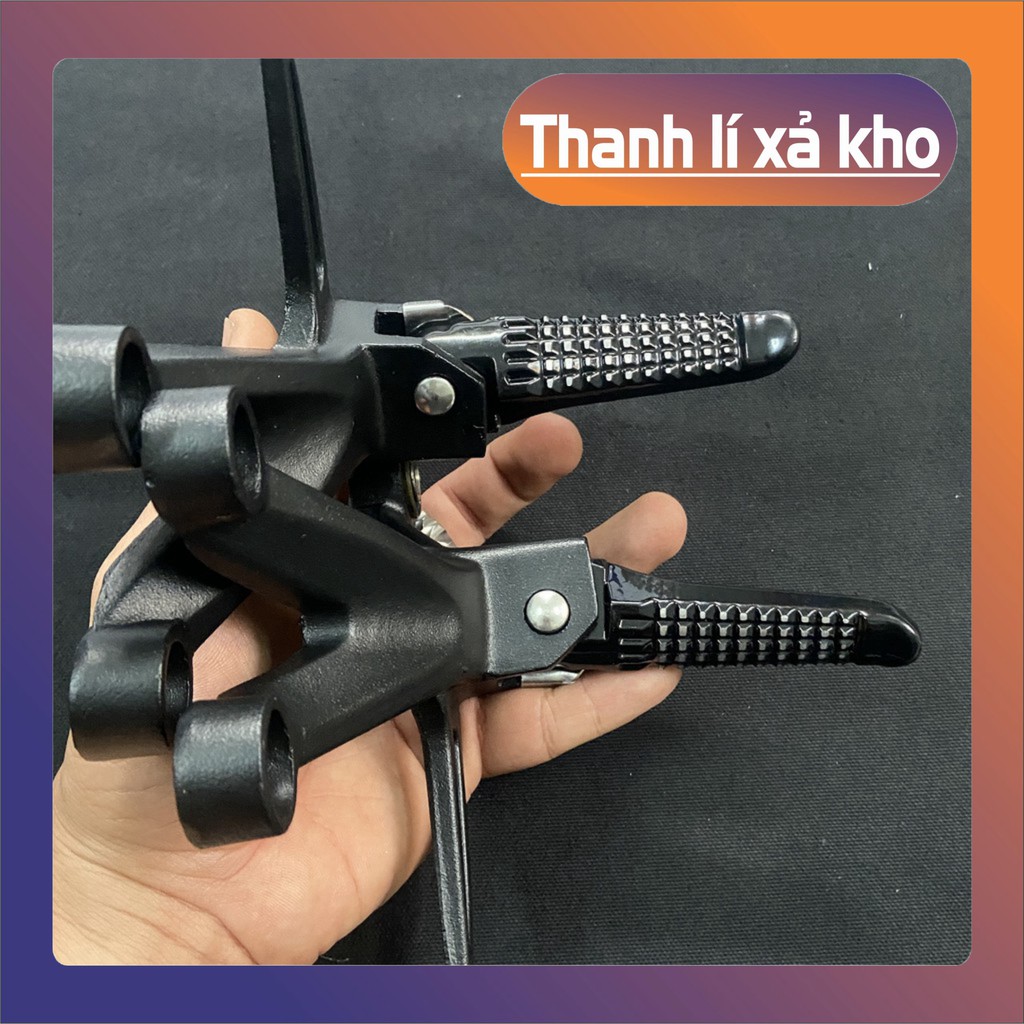 [ XẢ HẾT KHO ] [QUÁ RẺ] GÁC CHÂN SAU CHO XE RAIDER SẮC NÉT TỪNG CHI TIẾT TỪNG CHI TIẾT (ZIN)(MÀU ĐEN)