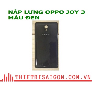 NẮP LƯNG OPPO JOY 3 MÀU ĐEN