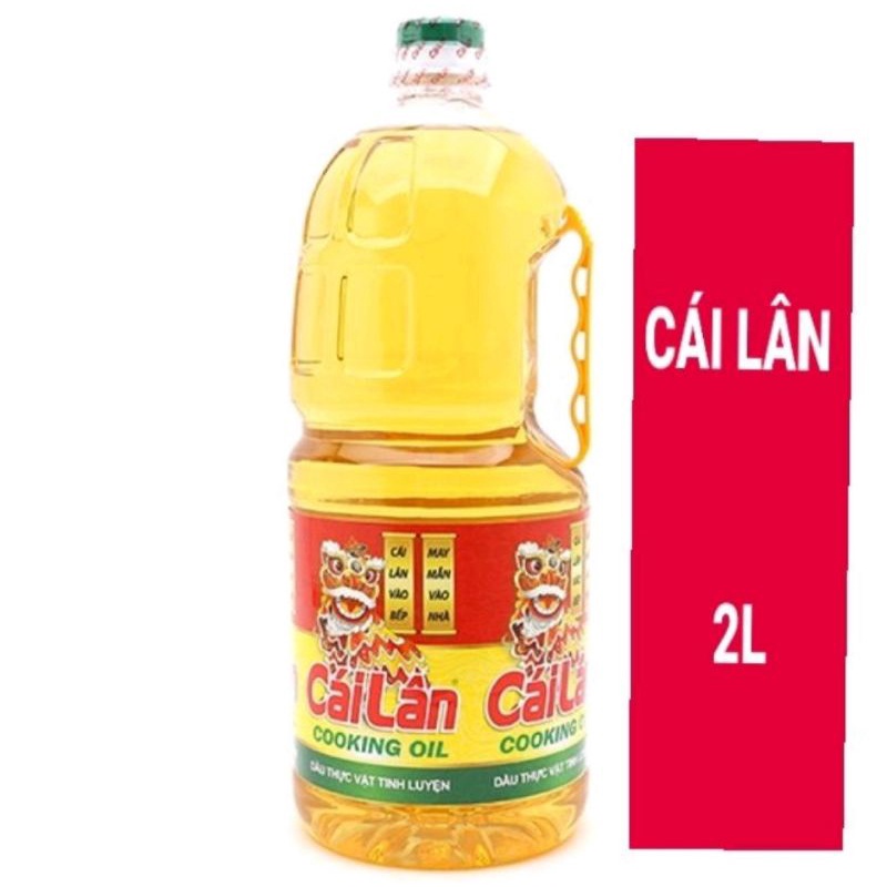 Dầu thực vật Cái Lân chai 2L