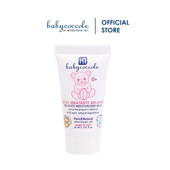 Sữa dưỡng ẩm chiết xuất hạnh nhân Babycoccole 30ml 0M+