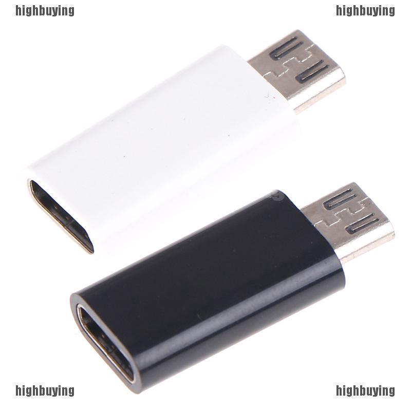 Highbuying u0110u01ea7u Chuyu01ec3n u0110u01ed5i Tu01eeb Type-C Female Sang Micro Usb Male