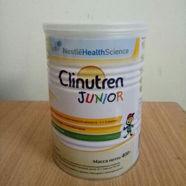 Sữa béo Nga Clinutren Junior 400gr (date T6/2021)