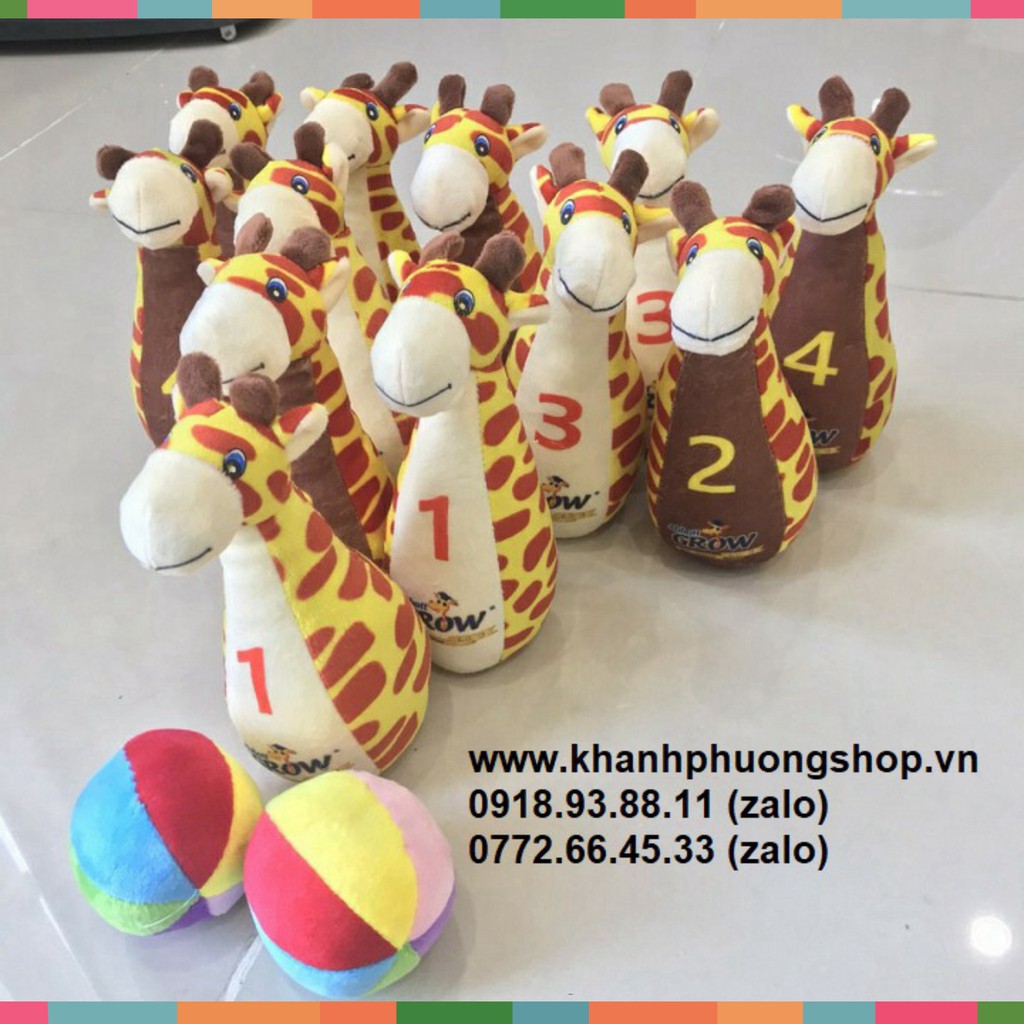 bộ đồ chơi bowling cho bé - bộ đồ chơi bowling