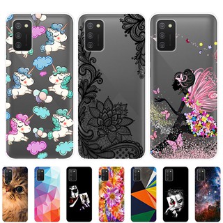 Ốp điện thoại silicon TPU mềm dành cho Samsung Galaxy A02S