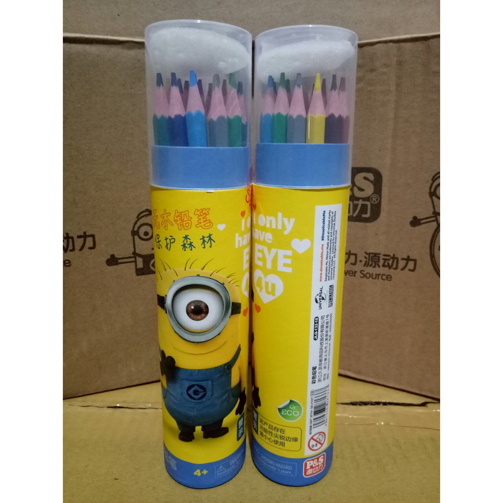 Bút chì màu Minion loại đẹp