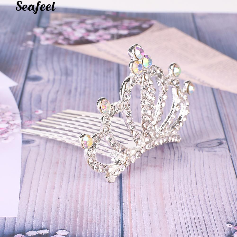 Vương miện kim cương giả trang trí sinh nhật cho bé gái